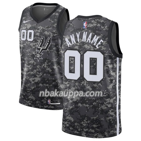 San Antonio Spurs Custom 2018-19 Nike City Edition Musta Pelipaidat Swingman - Miesten